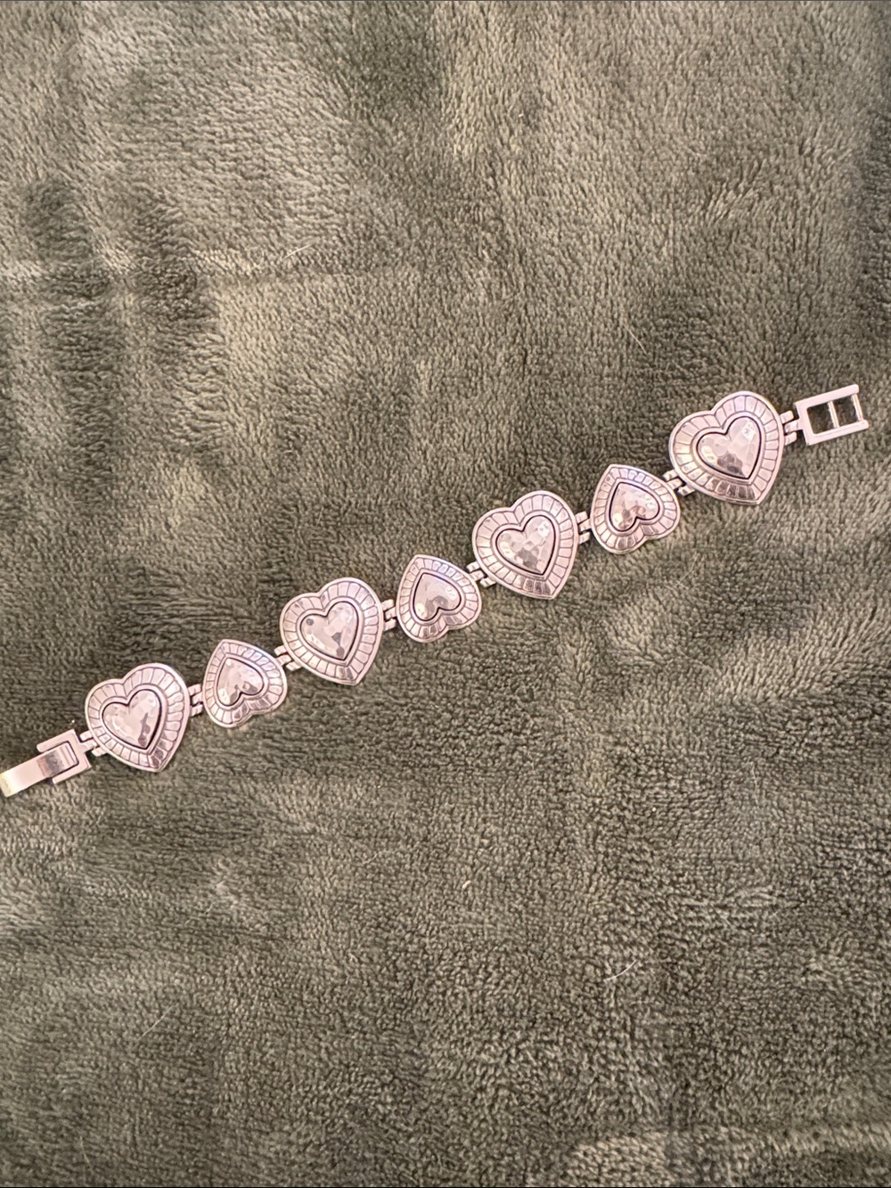 Brighton Heart Link Silver-Tone Bracelet